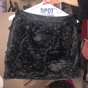 ADORABLE black Tibi skirt